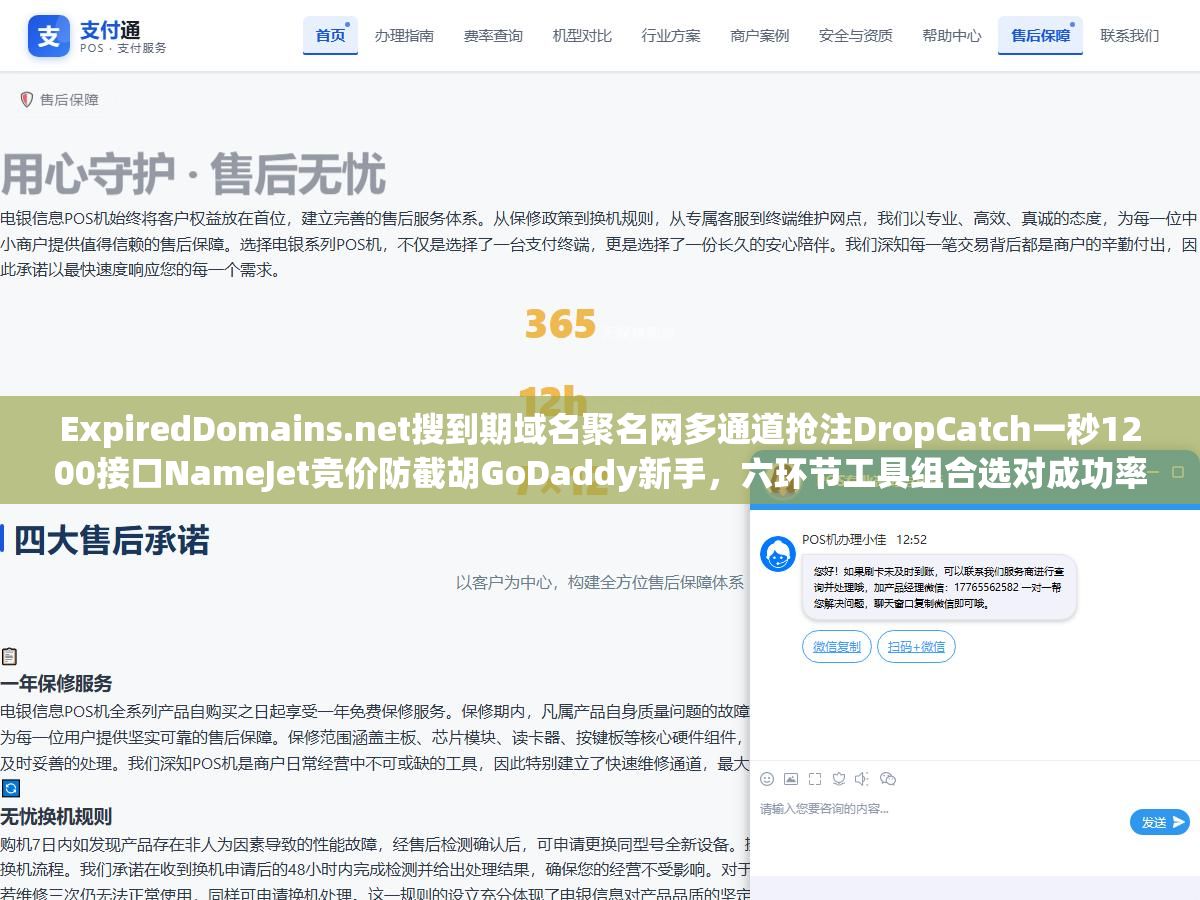 3 - ExpiredDomains.net搜到期域名聚名网多通道抢注DropCatch一秒1200接口NameJet竞价防截胡GoDaddy新手，六环节工具组合选对成功率从10%拉到60%以上 - UC建站系统