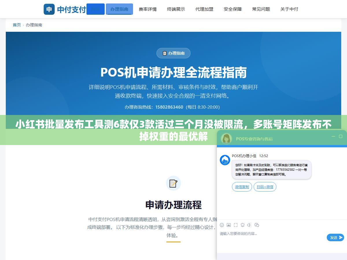 1 - 小红书批量发布工具测6款仅3款活过三个月没被限流，多账号矩阵发布不掉权重的最优解 - UC建站系统