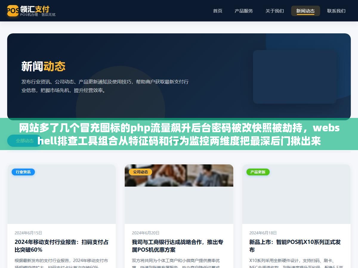 2 - 网站多了几个冒充图标的php流量飙升后台密码被改快照被劫持，webshell排查工具组合从特征码和行为监控两维度把最深后门揪出来 - UC建站系统