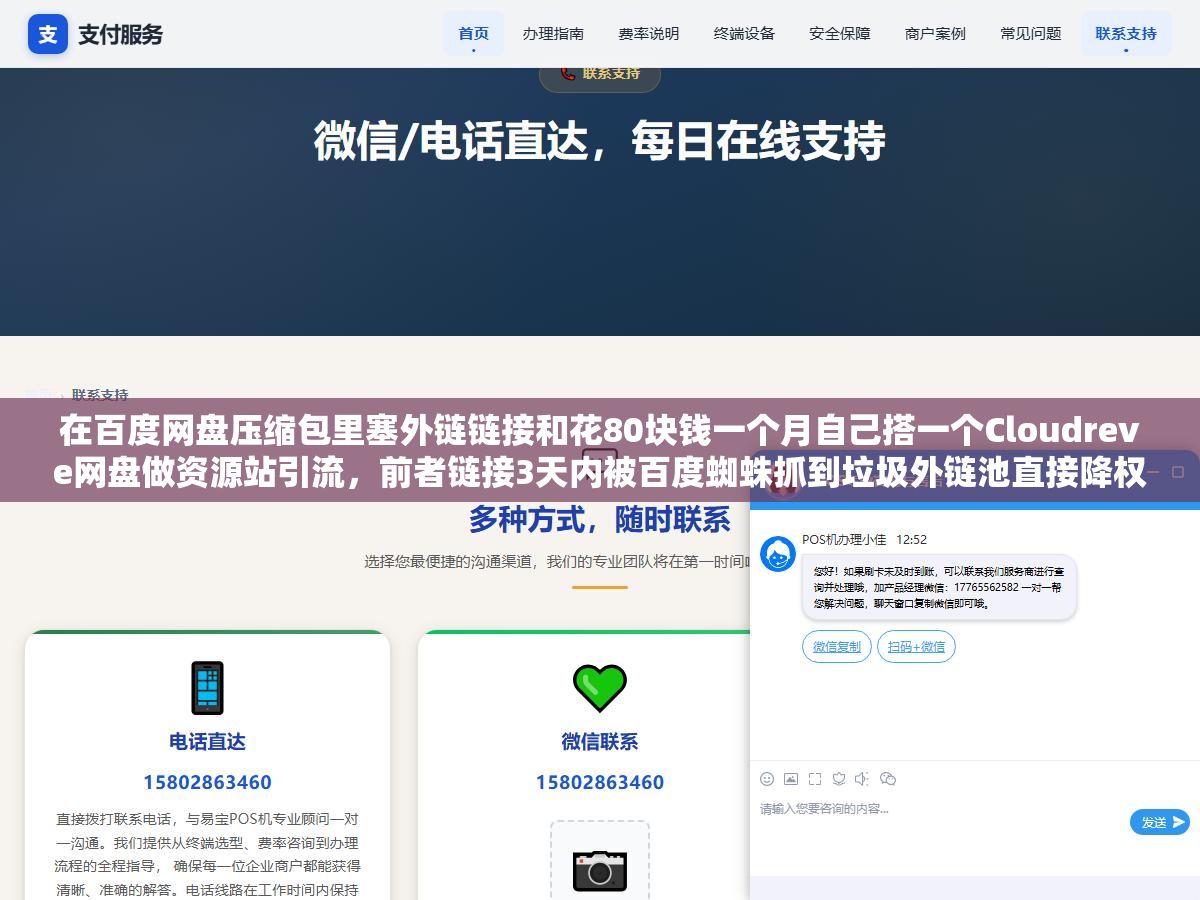 1 - 在百度网盘压缩包里塞外链链接和花80块钱一个月自己搭一个Cloudreve网盘做资源站引流，前者链接3天内被百度蜘蛛抓到垃圾外链池直接降权，后者养出来的外链能活半年以上但前3个月几乎看不到任何排名变化 - UC建站系统