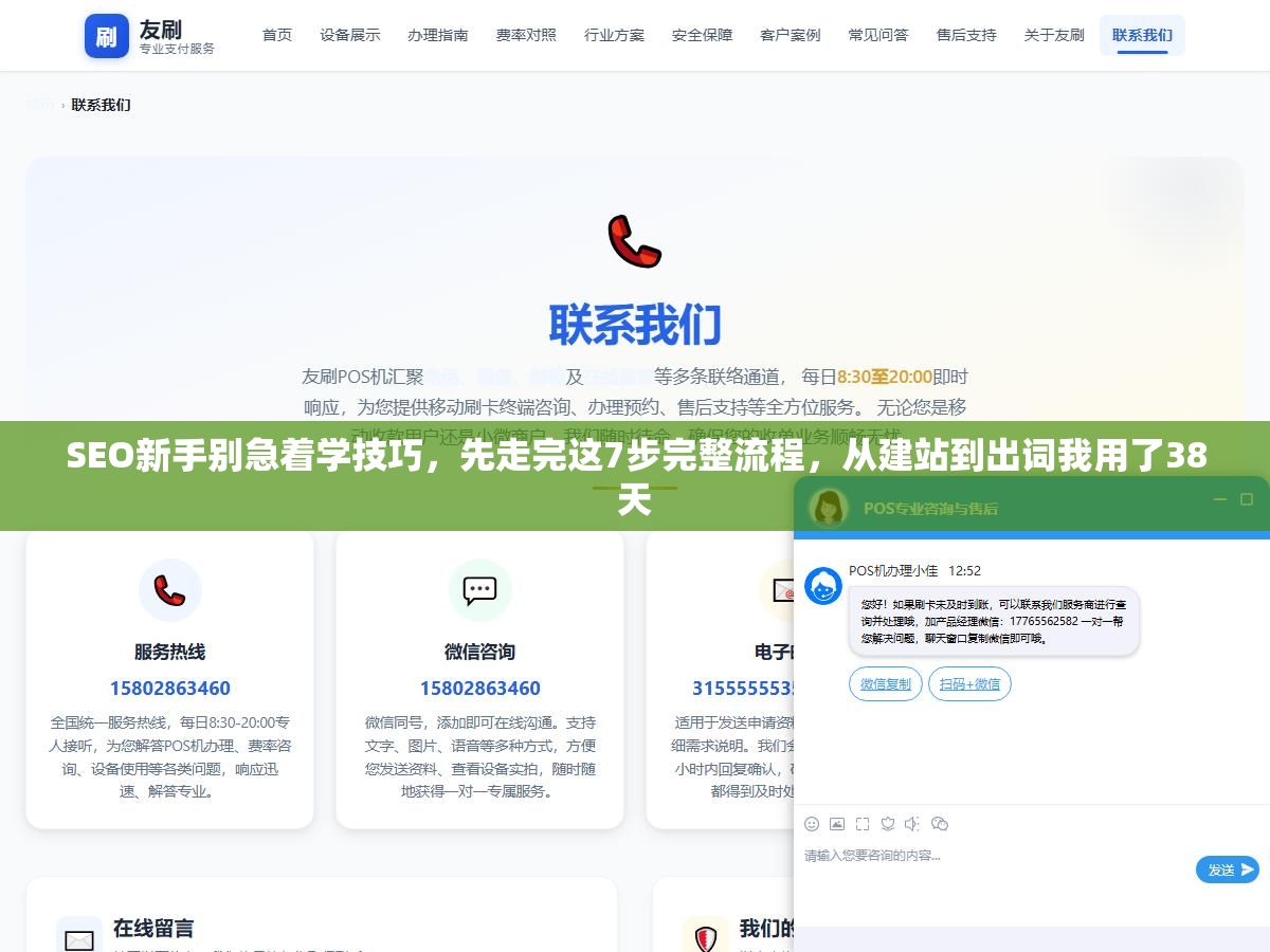 2 - SEO新手别急着学技巧，先走完这7步完整流程，从建站到出词我用了38天 - UC建站系统