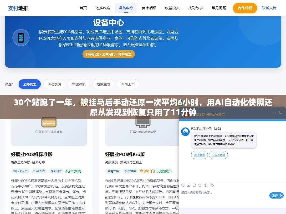 2 - 30个站跑了一年，被挂马后手动还原一次平均6小时，用AI自动化快照还原从发现到恢复只用了11分钟 - UC建站系统