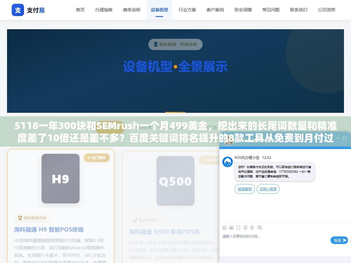 2 - 5118一年300块和SEMrush一个月499美金，挖出来的长尾词数量和精准度差了10倍还是差不多？百度关键词排名提升的8款工具从免费到月付过万，不同预算怎么搭配用到刀刃上 - UC建站系统