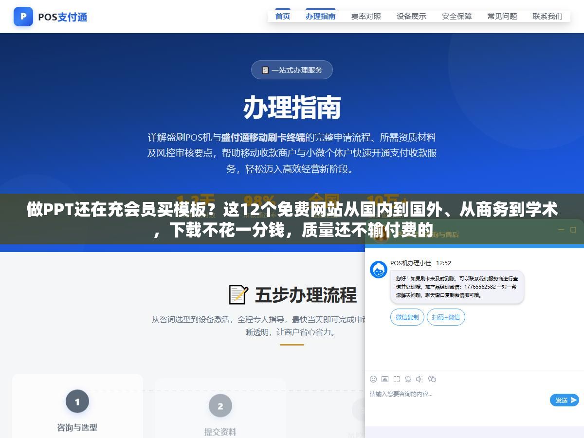1 - 做PPT还在充会员买模板？这12个免费网站从国内到国外、从商务到学术，下载不花一分钱，质量还不输付费的 - UC建站系统