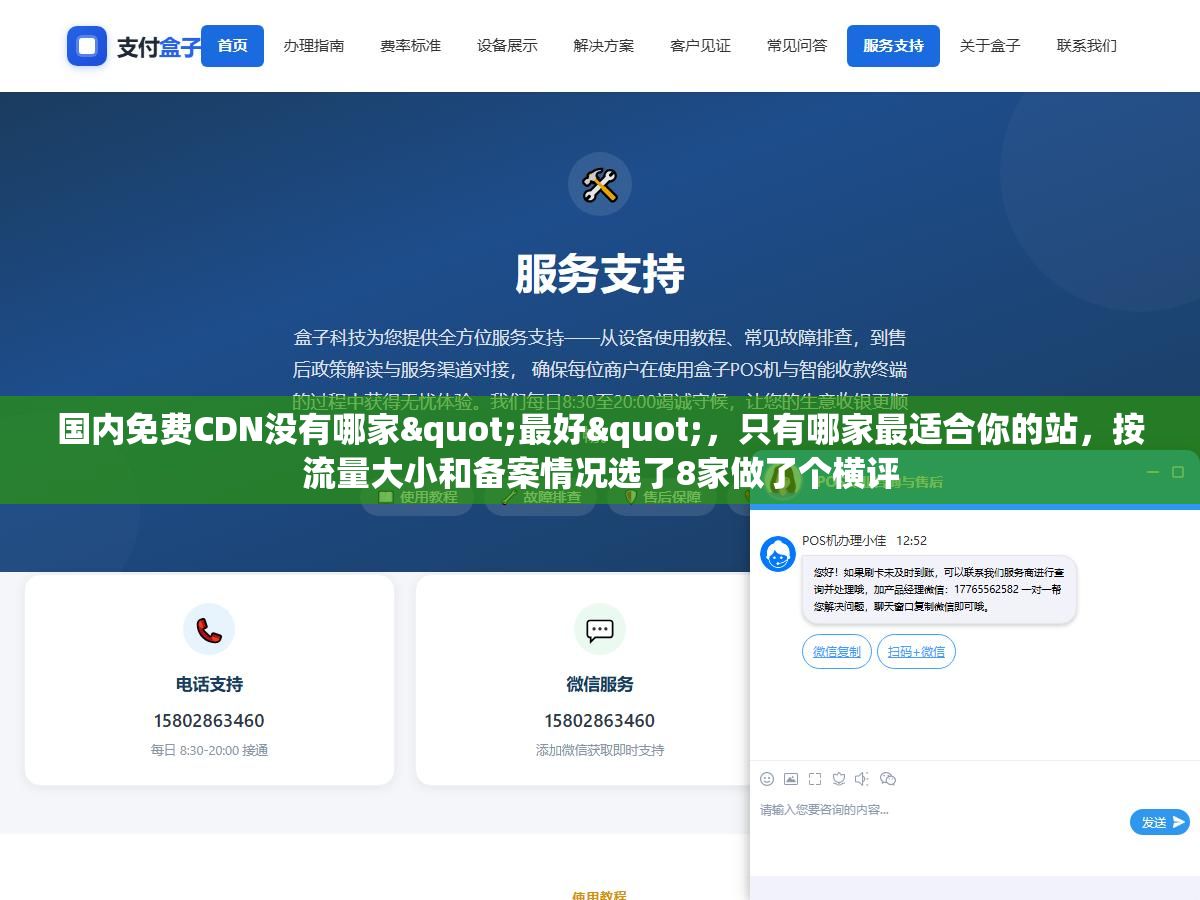 1 - 国内免费CDN没有哪家"最好"，只有哪家最适合你的站，按流量大小和备案情况选了8家做了个横评 - UC建站系统