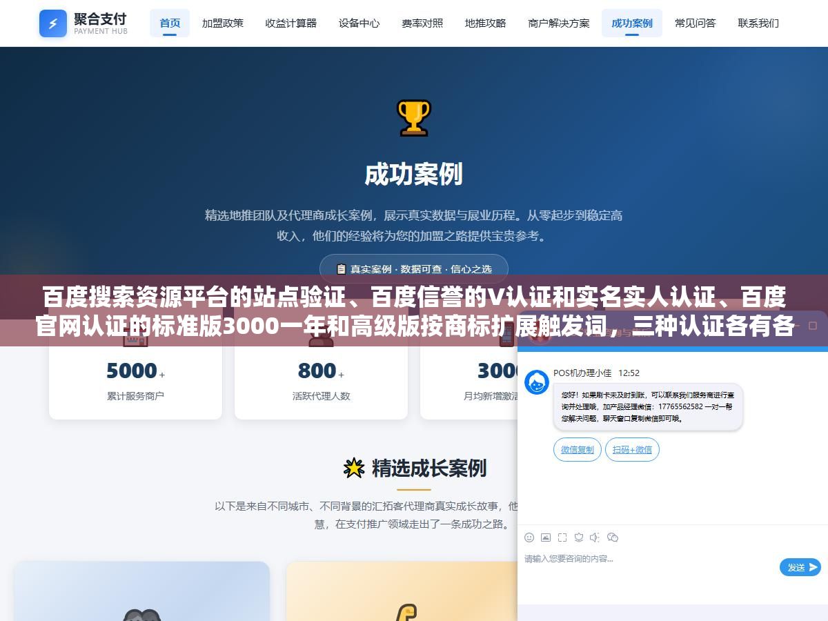 百度搜索资源平台的站点验证、百度信誉的V认证和实名实人认证、百度官网认证的标准版3000一年和高级版按商标扩展触发词,三种认证各有各的入口各有各的条件,搞混了白花钱还没效果 3 - 百度搜索资源平台的站点验证、百度信誉的V认证和实名实人认证、百度官网认证的标准版3000一年和高级版按商标扩展触发词,三种认证各有各的入口各有各的条件,搞混了白花钱还没效果 - UC建站系统