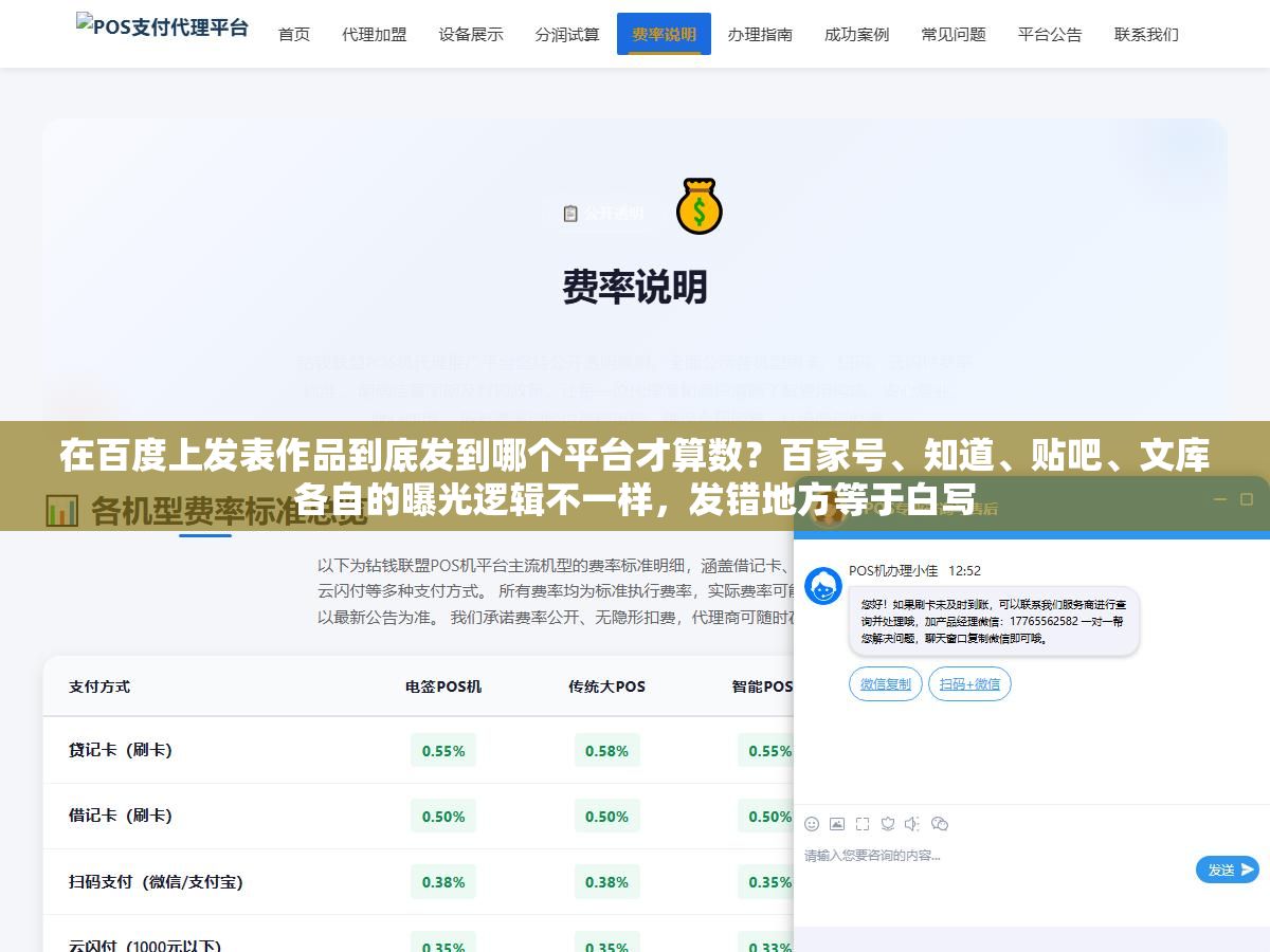2 - 在百度上发表作品到底发到哪个平台才算数？百家号、知道、贴吧、文库各自的曝光逻辑不一样，发错地方等于白写 - UC建站系统