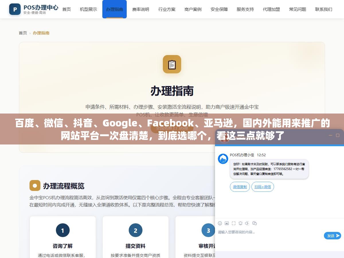 2 - 百度、微信、抖音、Google、Facebook、亚马逊，国内外能用来推广的网站平台一次盘清楚，到底选哪个，看这三点就够了 - UC建站系统