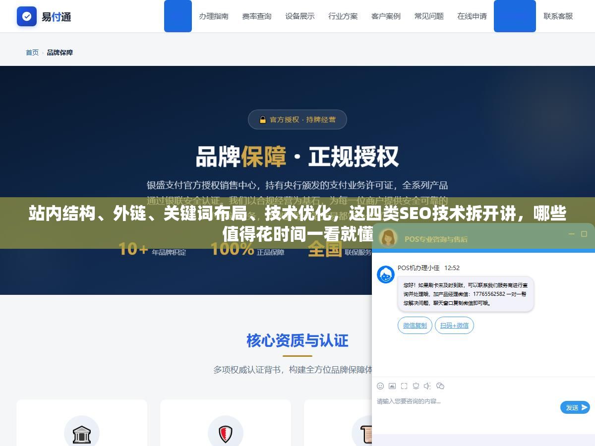 1 - 站内结构、外链、关键词布局、技术优化，这四类SEO技术拆开讲，哪些值得花时间一看就懂 - UC建站系统