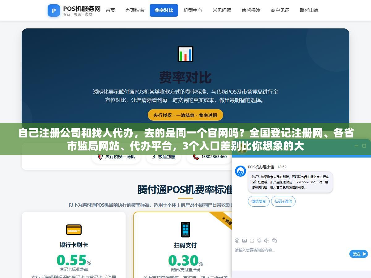 2 - 自己注册公司和找人代办，去的是同一个官网吗？全国登记注册网、各省市监局网站、代办平台，3个入口差别比你想象的大 - UC建站系统
