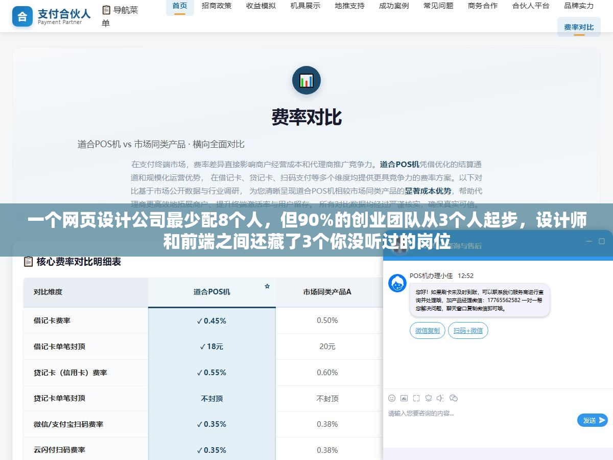一个网页设计公司最少配8个人,但90%的创业团队从3个人起步,设计师和前端之间还藏了3个你没听过的岗位 3 - 一个网页设计公司最少配8个人,但90%的创业团队从3个人起步,设计师和前端之间还藏了3个你没听过的岗位 - UC建站系统
