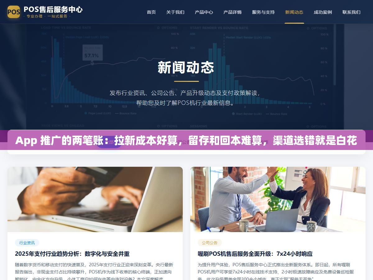 3 - App 推广的两笔账：拉新成本好算，留存和回本难算，渠道选错就是白花 - UC建站系统