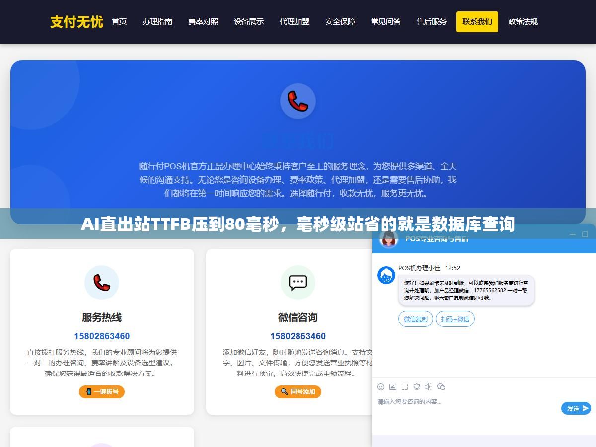 3 - AI直出站TTFB压到80毫秒，毫秒级站省的就是数据库查询 - UC建站系统