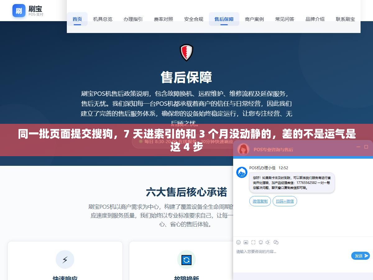 同一批页面提交搜狗,7 天进索引的和 3 个月没动静的,差的不是运气是这 4 步 2 - 同一批页面提交搜狗,7 天进索引的和 3 个月没动静的,差的不是运气是这 4 步 - UC建站系统