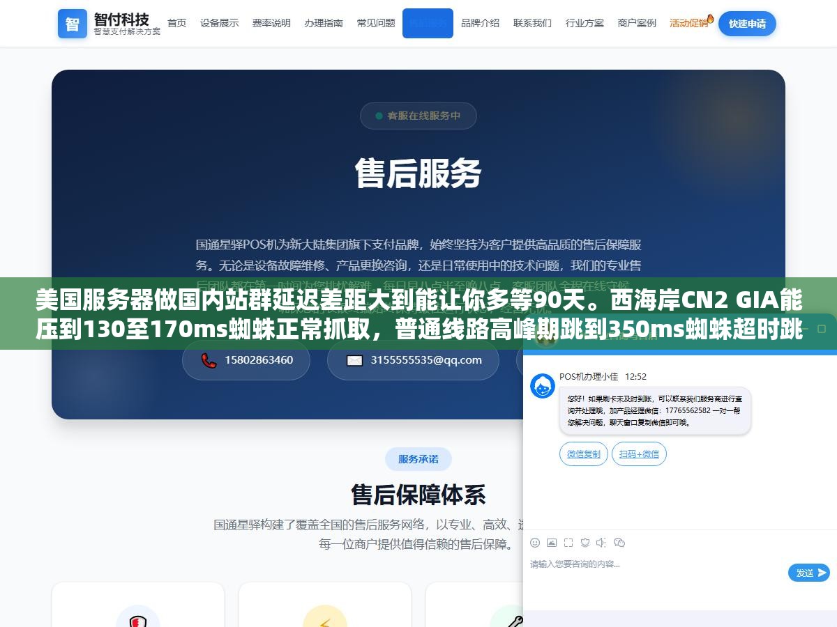 美国服务器做国内站群延迟差距大到能让你多等90天。西海岸CN2 GIA能压到130至170ms蜘蛛正常抓取,普通线路高峰期跳到350ms蜘蛛超时跳过大量页面漏收。更致命的是同C段IP在国内搜索引擎眼里一样被识别关联 1 - 美国服务器做国内站群延迟差距大到能让你多等90天。西海岸CN2 GIA能压到130至170ms蜘蛛正常抓取,普通线路高峰期跳到350ms蜘蛛超时跳过大量页面漏收。更致命的是同C段IP在国内搜索引擎眼里一样被识别关联 - UC建站系统