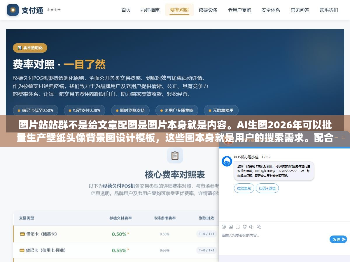 2 - 图片站站群不是给文章配图是图片本身就是内容。AI生图2026年可以批量生产壁纸头像背景图设计模板，这些图本身就是用户的搜索需求。配合图片ALT标签文件名结构化数据，Google图片搜索和百度图片搜索两路流量同时吃 - UC建站系统