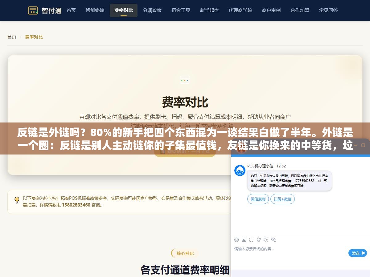反链是外链吗?80%的新手把四个东西混为一谈结果白做了半年。外链是一个圈:反链是别人主动链你的子集最值钱,友链是你换来的中等货,垃圾链是你自己灌的负面品,自然链不请自来。四种对SEO的作用差了整整一个百度首页 1 - 反链是外链吗?80%的新手把四个东西混为一谈结果白做了半年。外链是一个圈:反链是别人主动链你的子集最值钱,友链是你换来的中等货,垃圾链是你自己灌的负面品,自然链不请自来。四种对SEO的作用差了整整一个百度首页 - UC建站系统