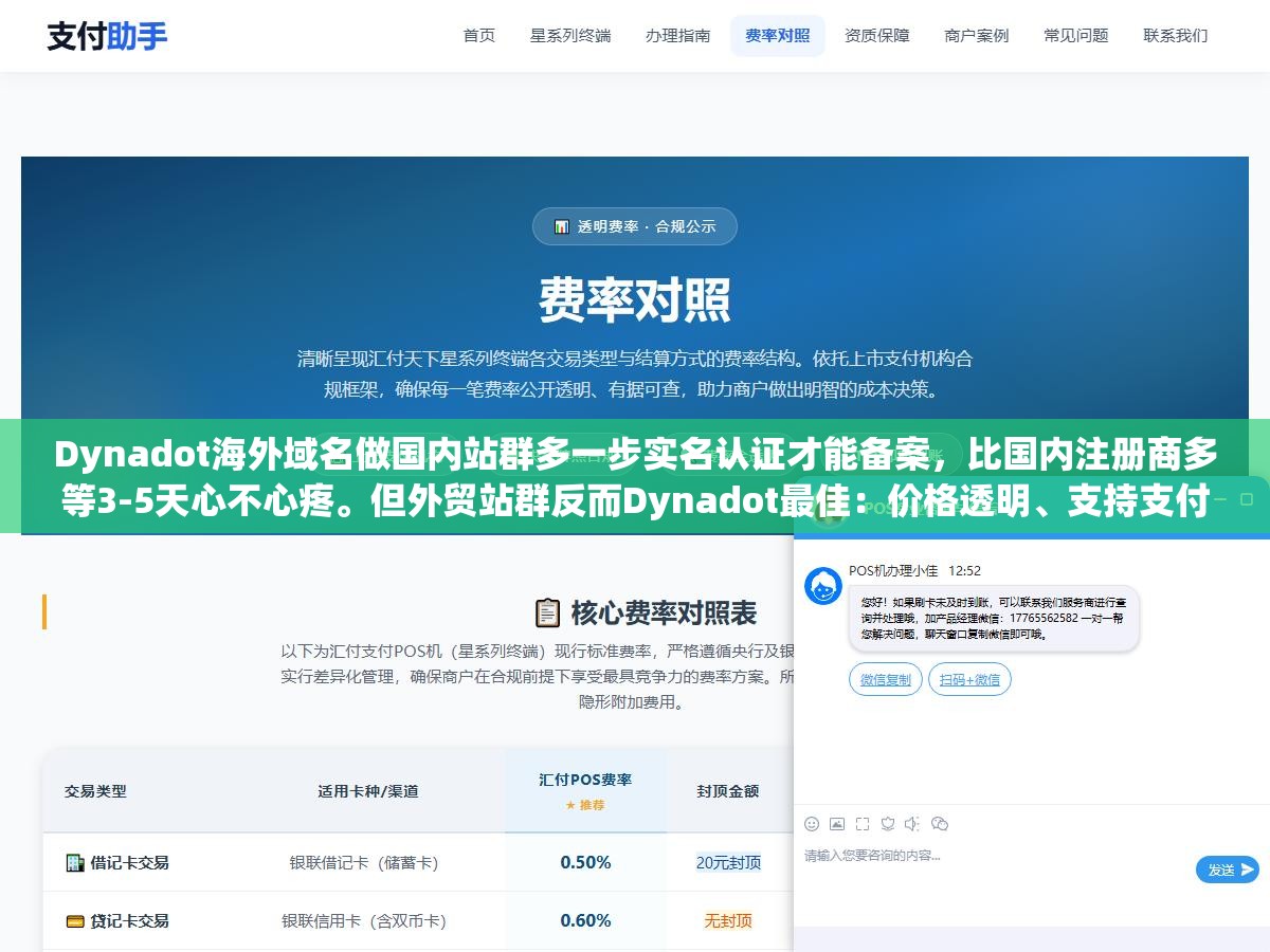 1 - Dynadot海外域名做国内站群多一步实名认证才能备案，比国内注册商多等3-5天心不心疼。但外贸站群反而Dynadot最佳：价格透明、支持支付宝、批量管理方便、域名转出自由，比国内注册商高一个量级 - UC建站系统