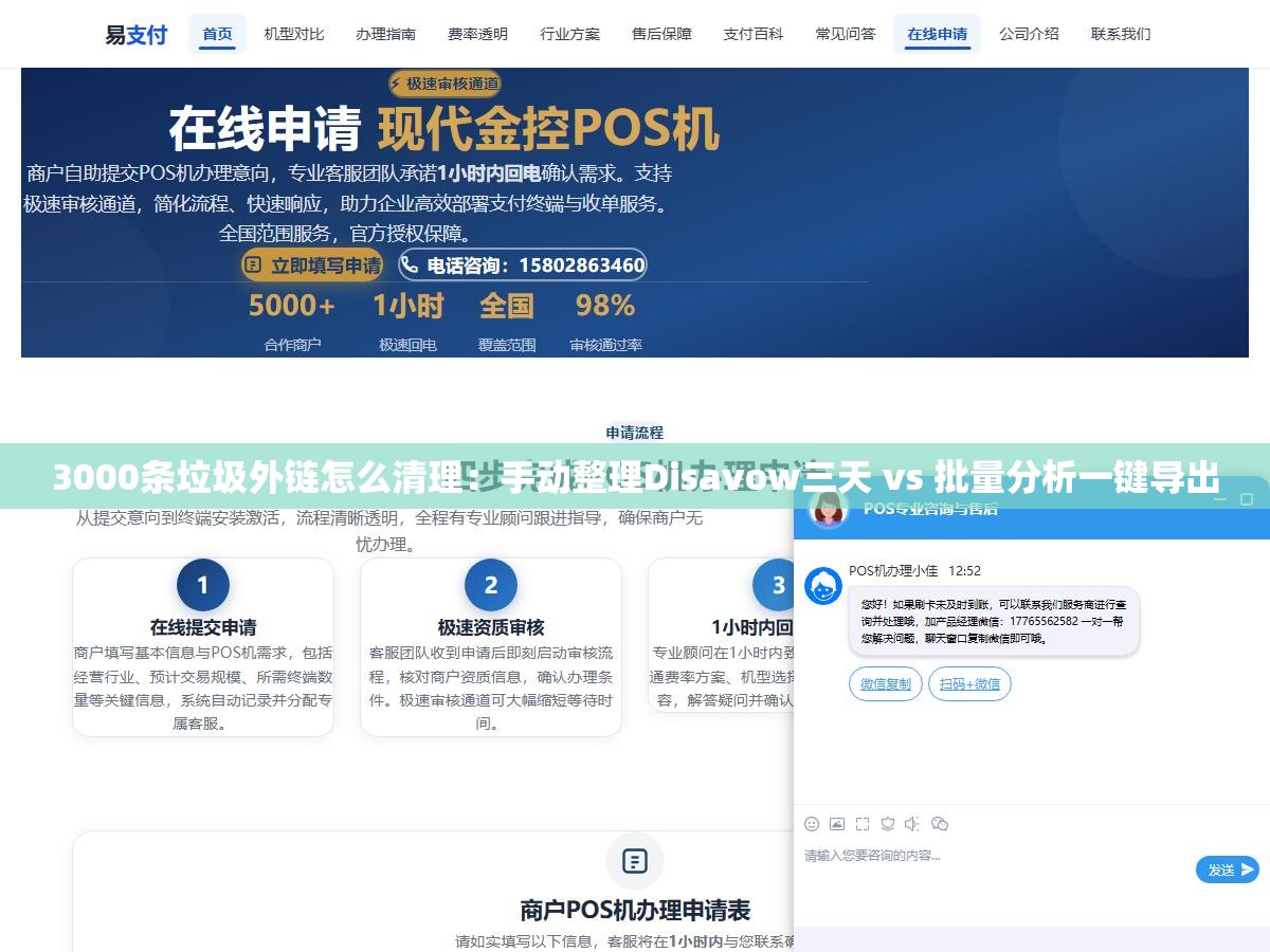3000条垃圾外链怎么清理:手动整理Disavow三天 vs 批量分析一键导出 1 - 3000条垃圾外链怎么清理:手动整理Disavow三天 vs 批量分析一键导出 - UC建站系统