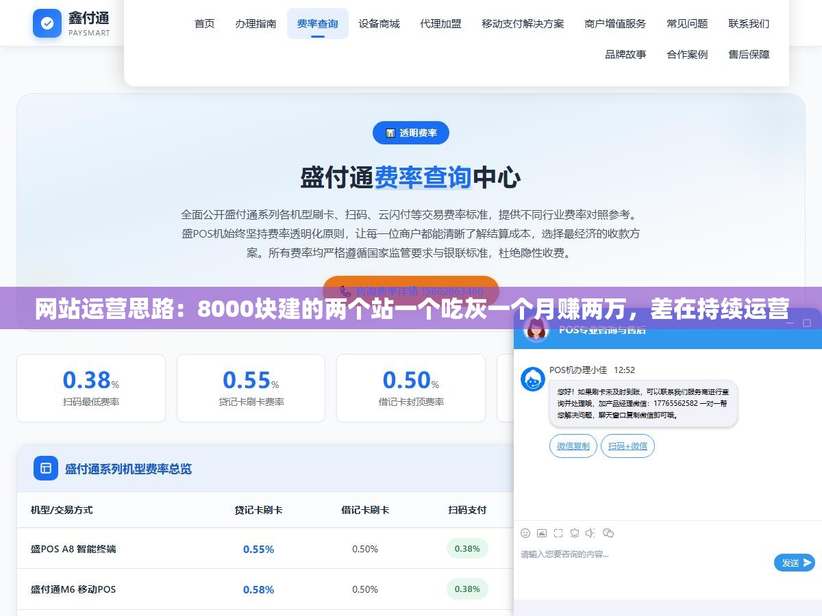 网站运营思路:8000块建的两个站一个吃灰一个月赚两万,差在持续运营 3 - 网站运营思路:8000块建的两个站一个吃灰一个月赚两万,差在持续运营 - UC建站系统