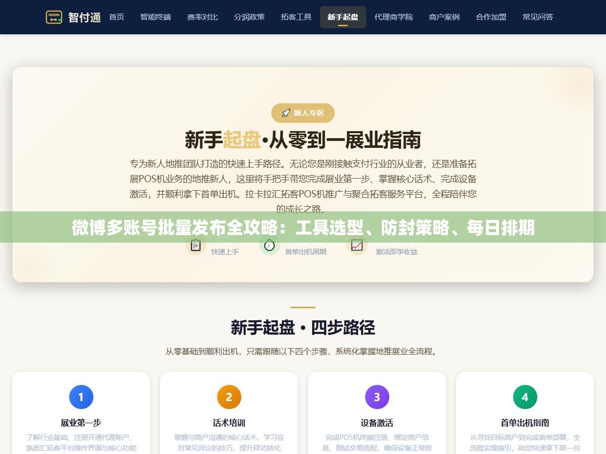微博多账号批量发布全攻略:工具选型、防封策略、每日排期 2 - 微博多账号批量发布全攻略:工具选型、防封策略、每日排期 - UC建站系统