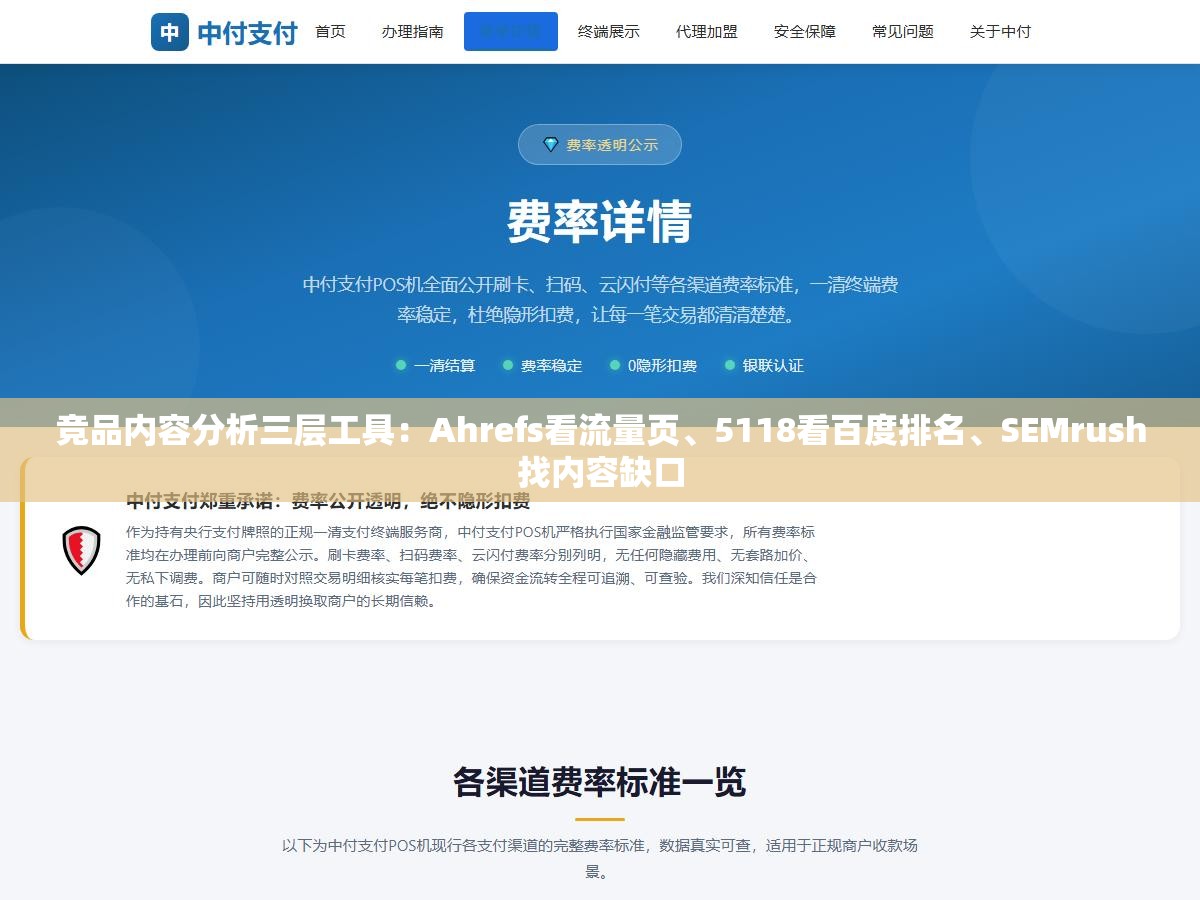竞品内容分析三层工具:Ahrefs看流量页、5118看百度排名、SEMrush找内容缺口 2 - 竞品内容分析三层工具:Ahrefs看流量页、5118看百度排名、SEMrush找内容缺口 - UC建站系统