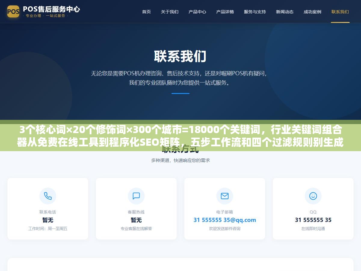 3个核心词×20个修饰词×300个城市=18000个关键词,行业关键词组合器从免费在线工具到程序化SEO矩阵,五步工作流和四个过滤规则别生成了一堆废词 2 - 3个核心词×20个修饰词×300个城市=18000个关键词,行业关键词组合器从免费在线工具到程序化SEO矩阵,五步工作流和四个过滤规则别生成了一堆废词 - UC建站系统