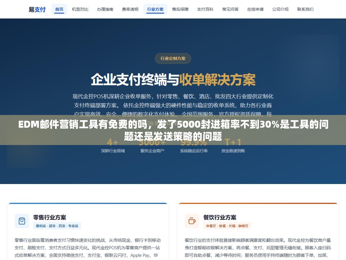 EDM邮件营销工具有免费的吗,发了5000封进箱率不到30%是工具的问题还是发送策略的问题 1 - EDM邮件营销工具有免费的吗,发了5000封进箱率不到30%是工具的问题还是发送策略的问题 - UC建站系统
