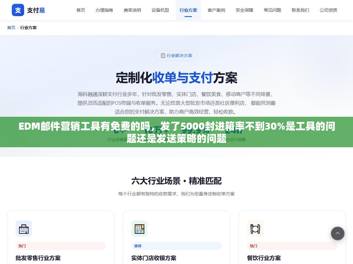EDM邮件营销工具有免费的吗,发了5000封进箱率不到30%是工具的问题还是发送策略的问题 2 - EDM邮件营销工具有免费的吗,发了5000封进箱率不到30%是工具的问题还是发送策略的问题 - UC建站系统
