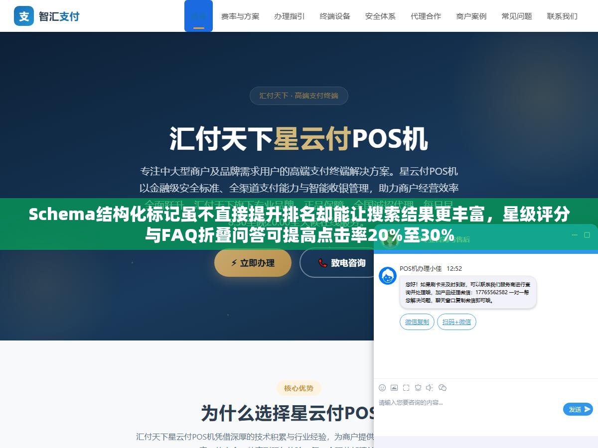 3 - Schema结构化标记虽不直接提升排名却能让搜索结果更丰富，星级评分与FAQ折叠问答可提高点击率20%至30% - UC建站系统