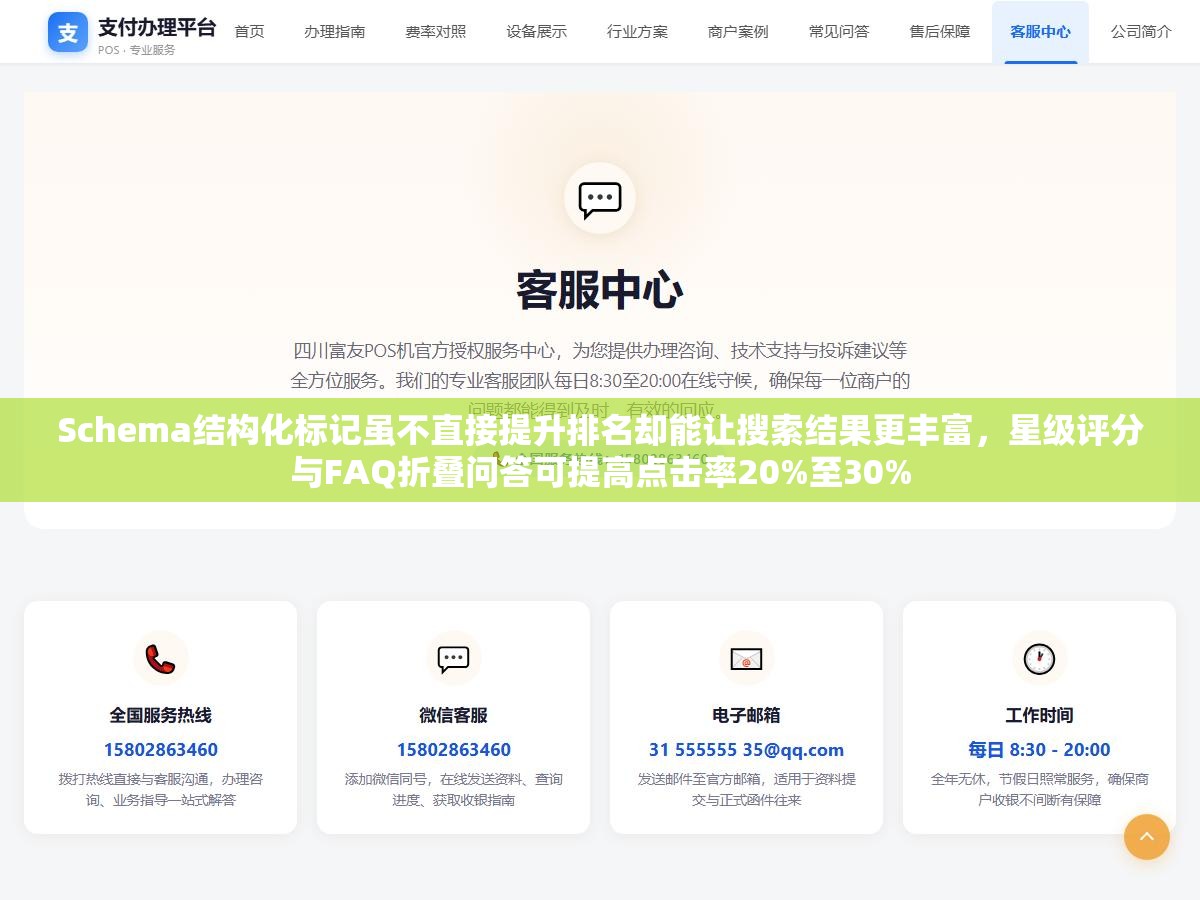 2 - Schema结构化标记虽不直接提升排名却能让搜索结果更丰富，星级评分与FAQ折叠问答可提高点击率20%至30% - UC建站系统