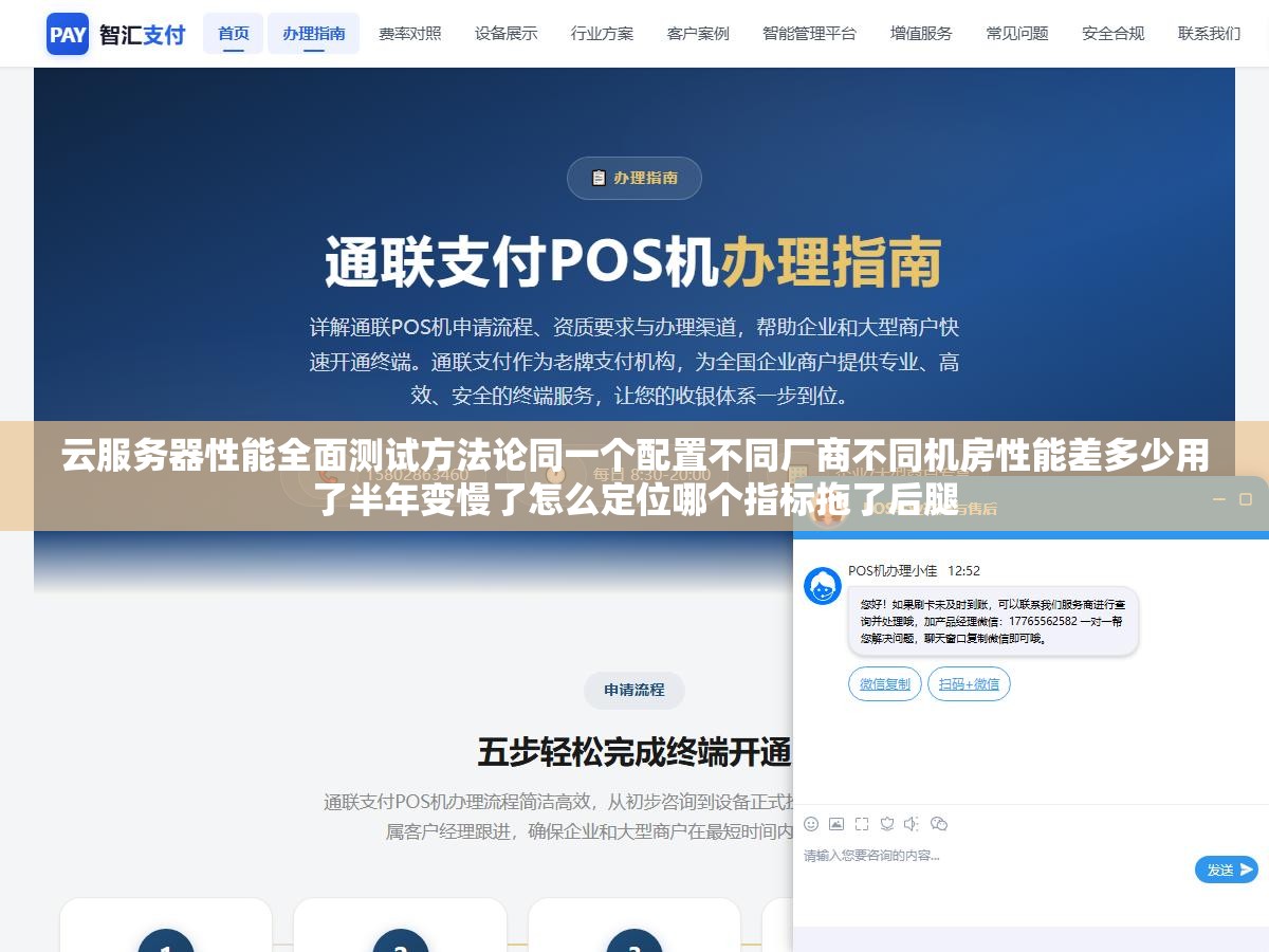 云服务器性能全面测试方法论同一个配置不同厂商不同机房性能差多少用了半年变慢了怎么定位哪个指标拖了后腿