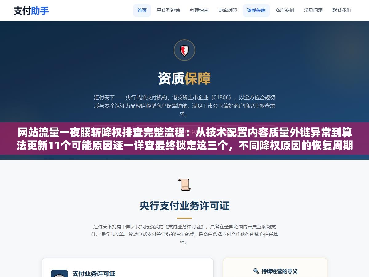 网站流量一夜腰斩降权排查完整流程:从技术配置内容质量外链异常到算法更新11个可能原因逐一详查最终锁定这三个,不同降权原因的恢复周期差了几个月 3 - 网站流量一夜腰斩降权排查完整流程:从技术配置内容质量外链异常到算法更新11个可能原因逐一详查最终锁定这三个,不同降权原因的恢复周期差了几个月 - UC建站系统