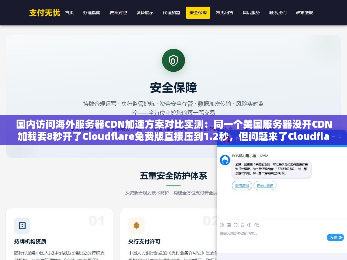 国内访问海外服务器CDN加速方案对比实测:同一个美国服务器没开CDN加载要8秒开了Cloudflare免费版直接压到1.2秒,但问题来了Cloudflare免费版国内走洛杉矶节点和阿里云全站加速付费版走香港节点在国内用户端访问差距到底有多大 3 - 国内访问海外服务器CDN加速方案对比实测:同一个美国服务器没开CDN加载要8秒开了Cloudflare免费版直接压到1.2秒,但问题来了Cloudflare免费版国内走洛杉矶节点和阿里云全站加速付费版走香港节点在国内用户端访问差距到底有多大 - UC建站系统