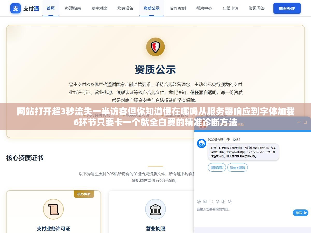 网站打开超3秒流失一半访客但你知道慢在哪吗从服务器响应到字体加载6环节只要卡一个就全白费的精准诊断方法 1 - 网站打开超3秒流失一半访客但你知道慢在哪吗从服务器响应到字体加载6环节只要卡一个就全白费的精准诊断方法 - UC建站系统