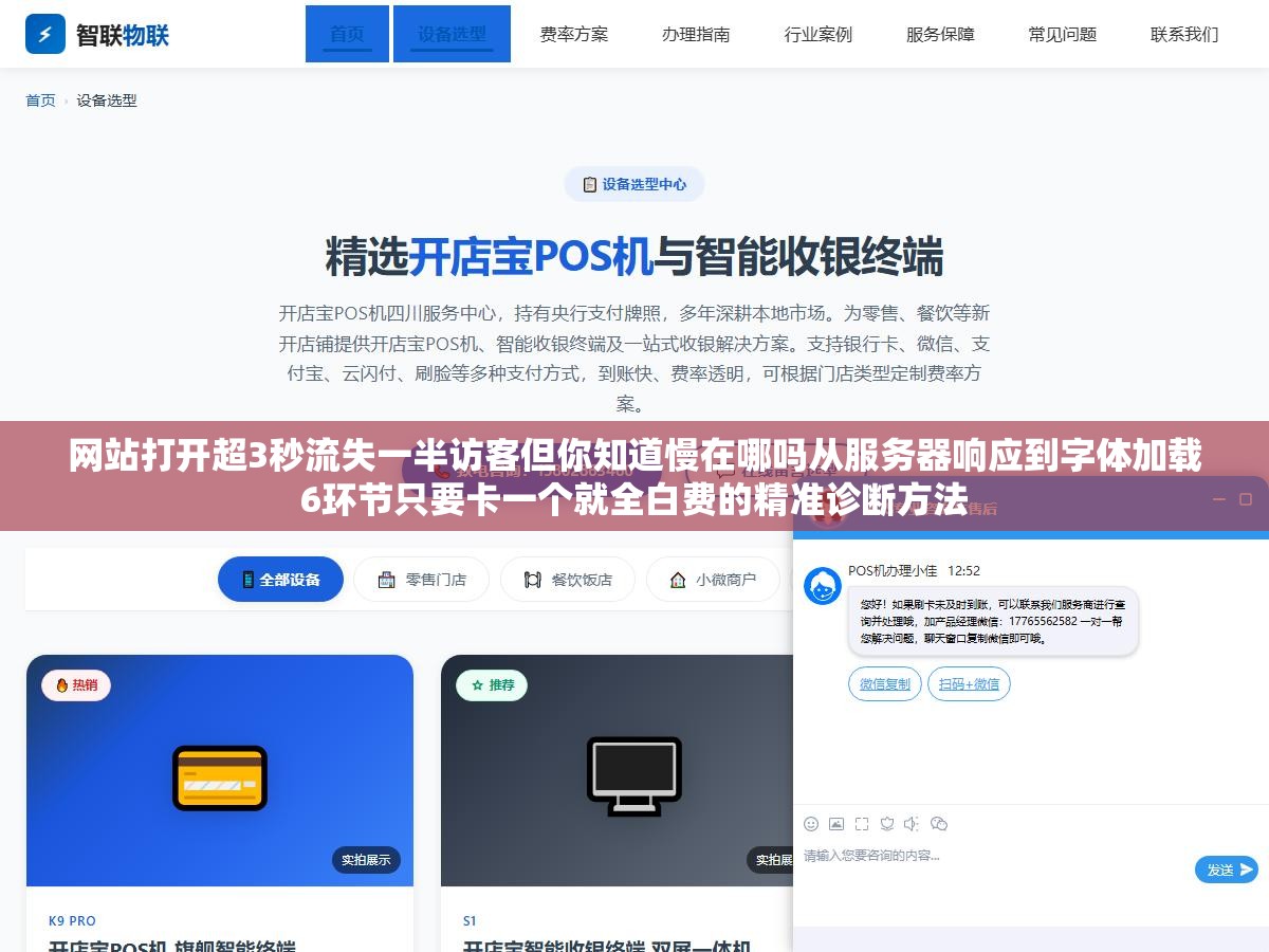 网站打开超3秒流失一半访客但你知道慢在哪吗从服务器响应到字体加载6环节只要卡一个就全白费的精准诊断方法 3 - 网站打开超3秒流失一半访客但你知道慢在哪吗从服务器响应到字体加载6环节只要卡一个就全白费的精准诊断方法 - UC建站系统
