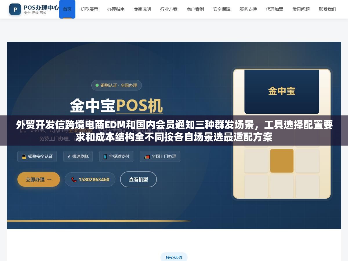 外贸开发信跨境电商EDM和国内会员通知三种群发场景，工具选择配置要求和成本结构全不同按各自场景选最适配方案