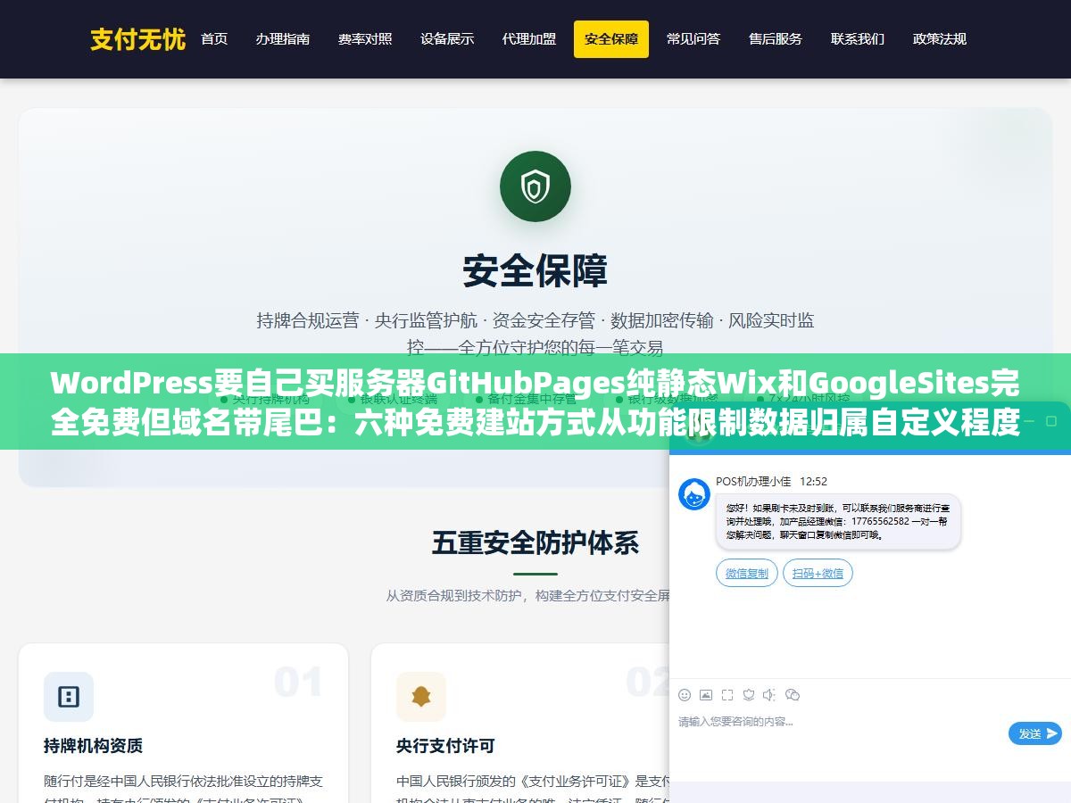 WordPress要自己买服务器GitHubPages纯静态Wix和GoogleSites完全免费但域名带尾巴:六种免费建站方式从功能限制数据归属自定义程度中长期成本四个维度拆解各有什么坑和甜头选错了看似省钱实则浪费更多时间 2 - WordPress要自己买服务器GitHubPages纯静态Wix和GoogleSites完全免费但域名带尾巴:六种免费建站方式从功能限制数据归属自定义程度中长期成本四个维度拆解各有什么坑和甜头选错了看似省钱实则浪费更多时间 - UC建站系统