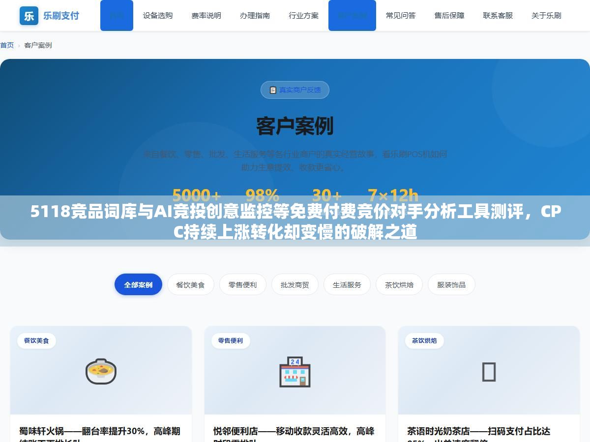 5118竞品词库与AI竞投创意监控等免费付费竞价对手分析工具测评,CPC持续上涨转化却变慢的破解之道 2 - 5118竞品词库与AI竞投创意监控等免费付费竞价对手分析工具测评,CPC持续上涨转化却变慢的破解之道 - UC建站系统