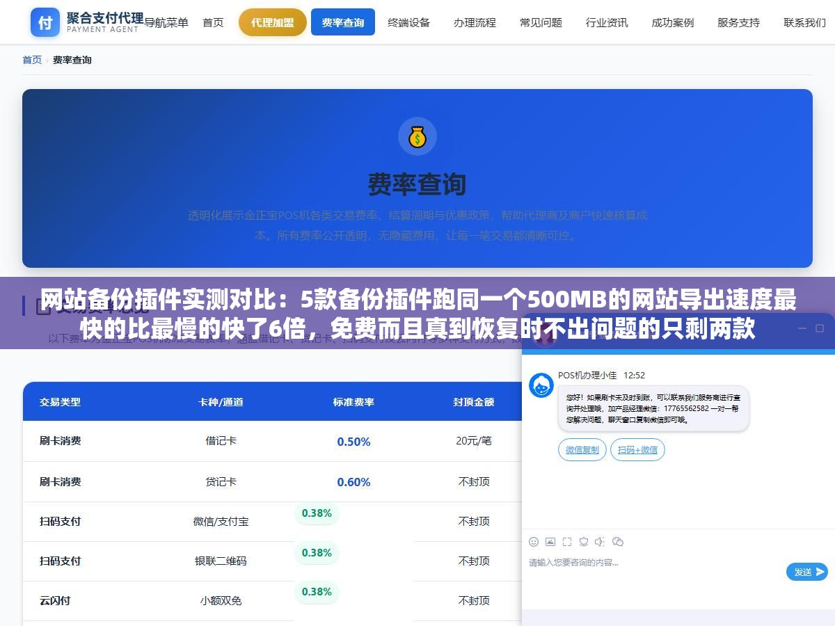 网站备份插件实测对比:5款备份插件跑同一个500MB的网站导出速度最快的比最慢的快了6倍,免费而且真到恢复时不出问题的只剩两款 2 - 网站备份插件实测对比:5款备份插件跑同一个500MB的网站导出速度最快的比最慢的快了6倍,免费而且真到恢复时不出问题的只剩两款 - UC建站系统
