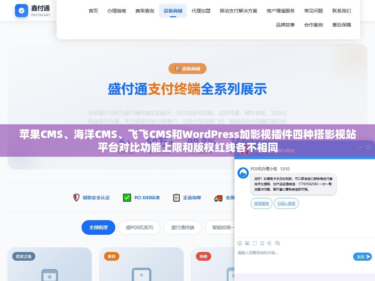 苹果CMS、海洋CMS、飞飞CMS和WordPress加影视插件四种搭影视站平台对比功能上限和版权红线各不相同 2 - 苹果CMS、海洋CMS、飞飞CMS和WordPress加影视插件四种搭影视站平台对比功能上限和版权红线各不相同 - UC建站系统