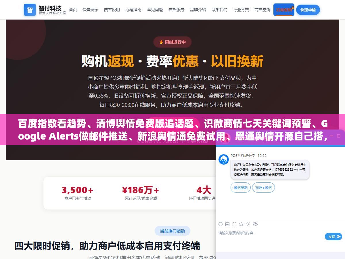百度指数看趋势、清博舆情免费版追话题、识微商情七天关键词预警、Google Alerts做邮件推送、新浪舆情通免费试用、思通舆情开源自己搭,2026年六种不花钱的舆情监控方案从零基础到会自己部署,不同规模不同预算的团队各取所需 2 - 百度指数看趋势、清博舆情免费版追话题、识微商情七天关键词预警、Google Alerts做邮件推送、新浪舆情通免费试用、思通舆情开源自己搭,2026年六种不花钱的舆情监控方案从零基础到会自己部署,不同规模不同预算的团队各取所需 - UC建站系统