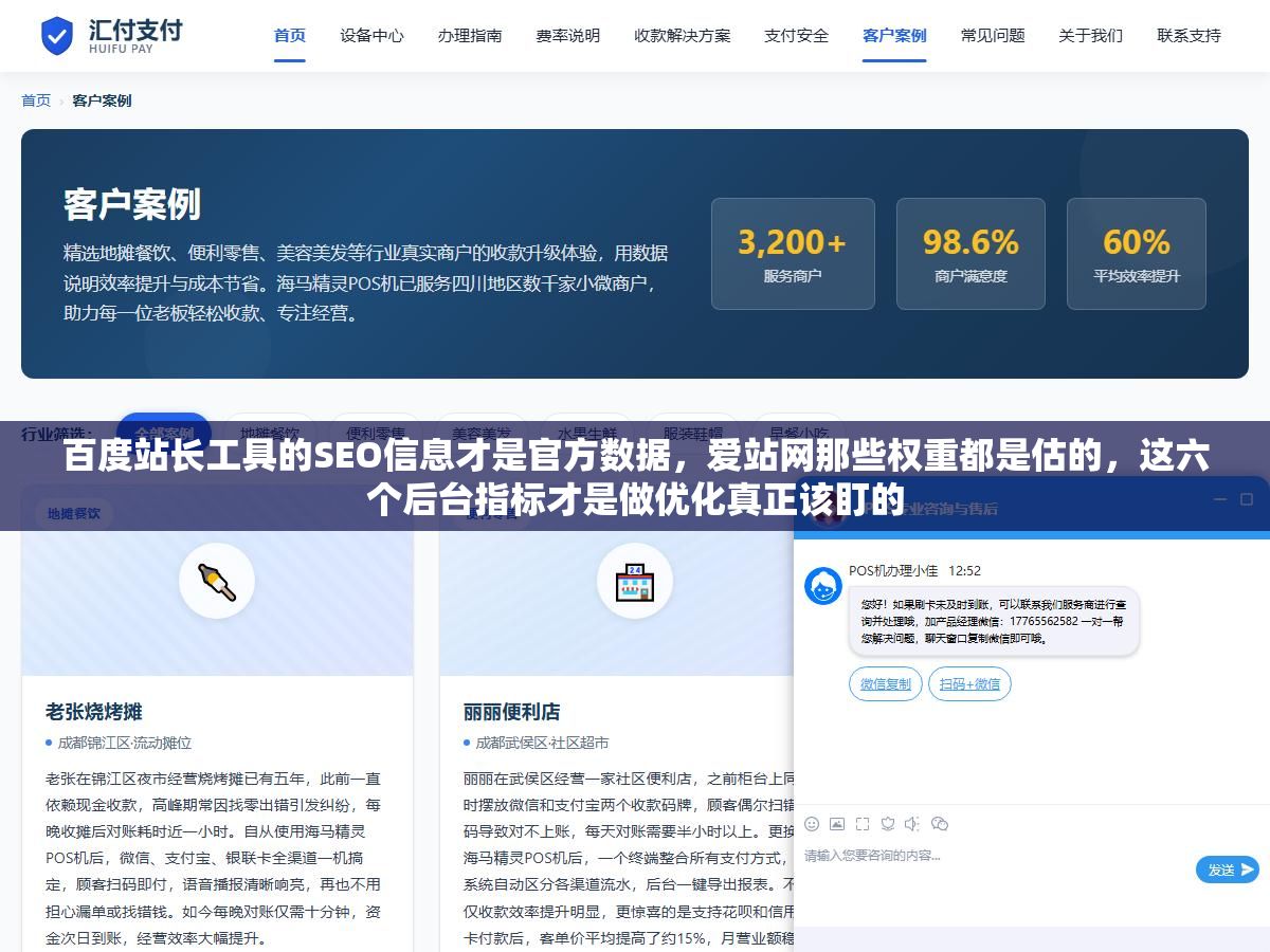 百度站长工具的SEO信息才是官方数据,爱站网那些权重都是估的,这六个后台指标才是做优化真正该盯的 1 - 百度站长工具的SEO信息才是官方数据,爱站网那些权重都是估的,这六个后台指标才是做优化真正该盯的 - UC建站系统