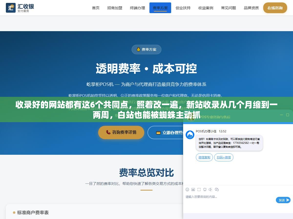 收录好的网站都有这6个共同点,照着改一遍,新站收录从几个月缩到一两周,白站也能被蜘蛛主动抓 1 - 收录好的网站都有这6个共同点,照着改一遍,新站收录从几个月缩到一两周,白站也能被蜘蛛主动抓 - UC建站系统