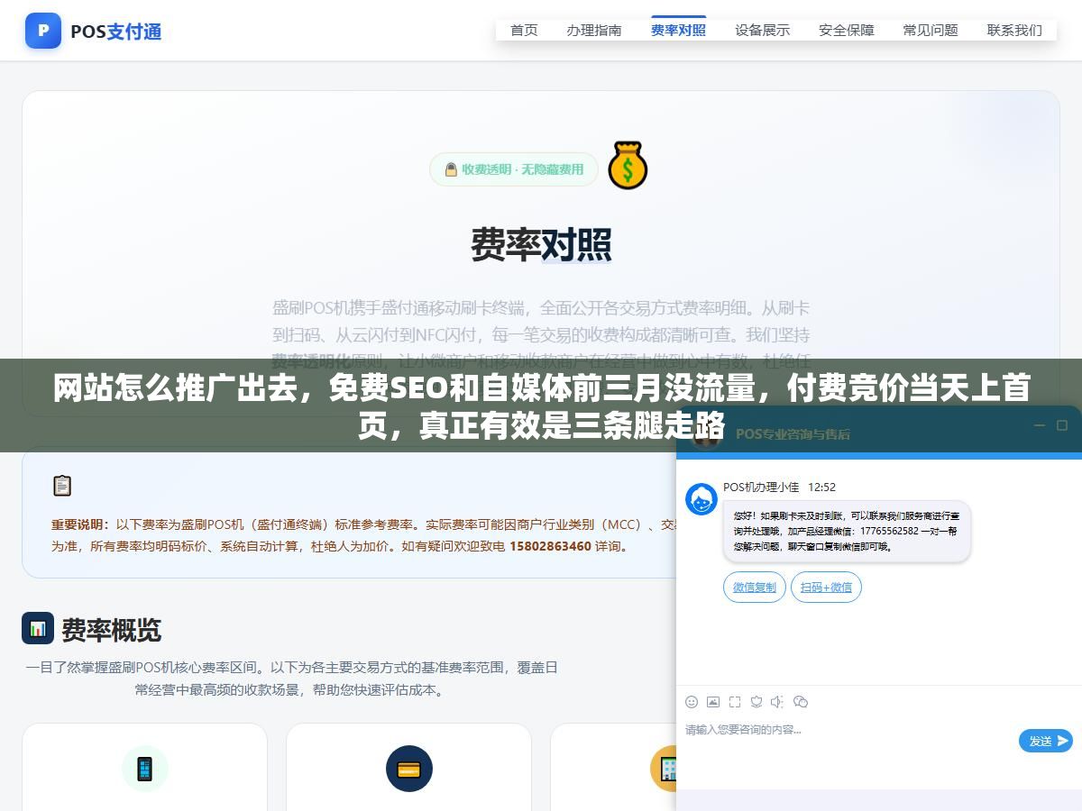 网站怎么推广出去,免费SEO和自媒体前三月没流量,付费竞价当天上首页,真正有效是三条腿走路 2 - 网站怎么推广出去,免费SEO和自媒体前三月没流量,付费竞价当天上首页,真正有效是三条腿走路 - UC建站系统