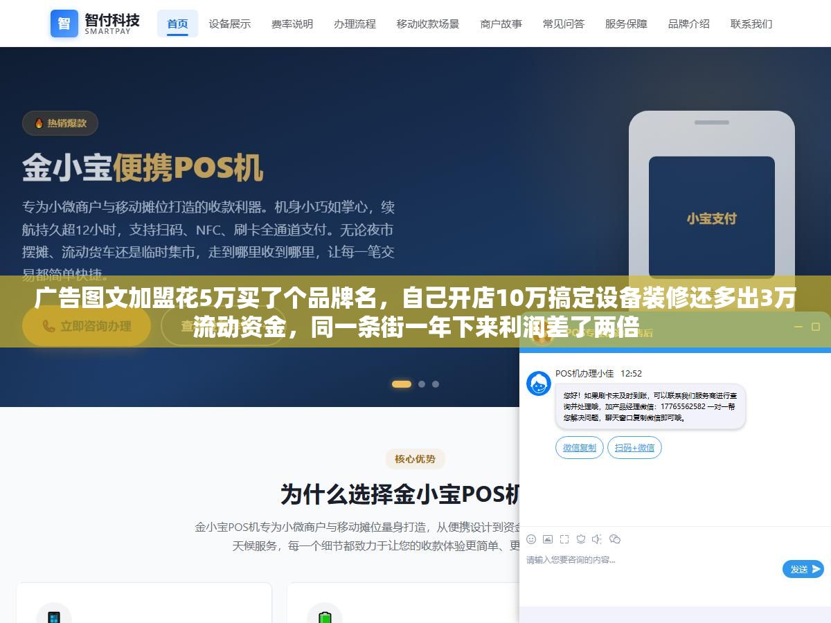 2 - 广告图文加盟花5万买了个品牌名，自己开店10万搞定设备装修还多出3万流动资金，同一条街一年下来利润差了两倍 - UC建站系统