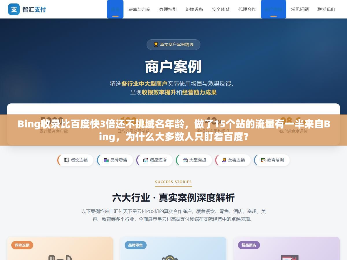Bing收录比百度快3倍还不挑域名年龄,做了15个站的流量有一半来自Bing,为什么大多数人只盯着百度? 2 - Bing收录比百度快3倍还不挑域名年龄,做了15个站的流量有一半来自Bing,为什么大多数人只盯着百度? - UC建站系统