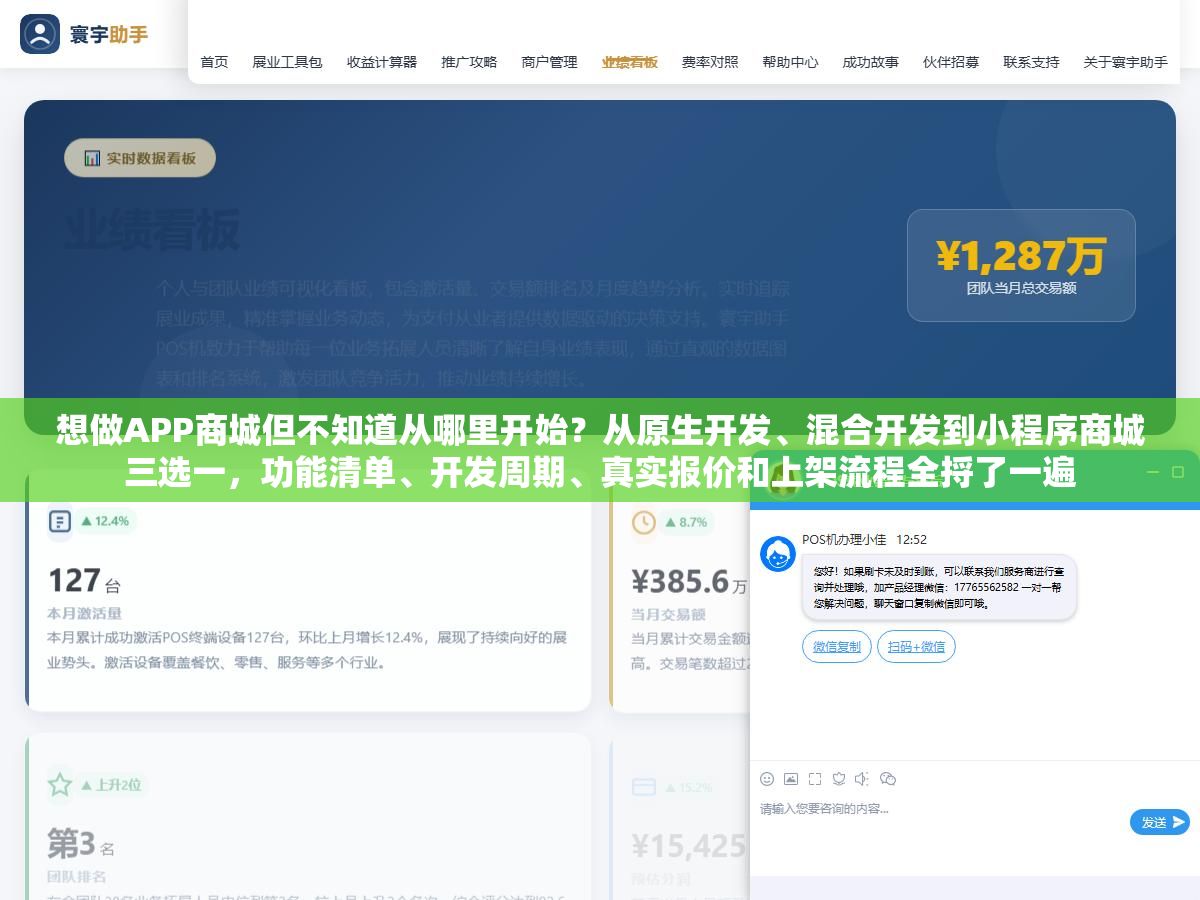 想做APP商城但不知道从哪里开始?从原生开发、混合开发到小程序商城三选一,功能清单、开发周期、真实报价和上架流程全捋了一遍 2 - 想做APP商城但不知道从哪里开始?从原生开发、混合开发到小程序商城三选一,功能清单、开发周期、真实报价和上架流程全捋了一遍 - UC建站系统