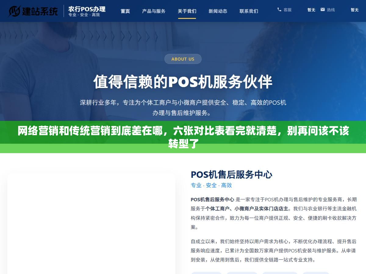 1 - 网络营销和传统营销到底差在哪，六张对比表看完就清楚，别再问该不该转型了 - UC建站系统