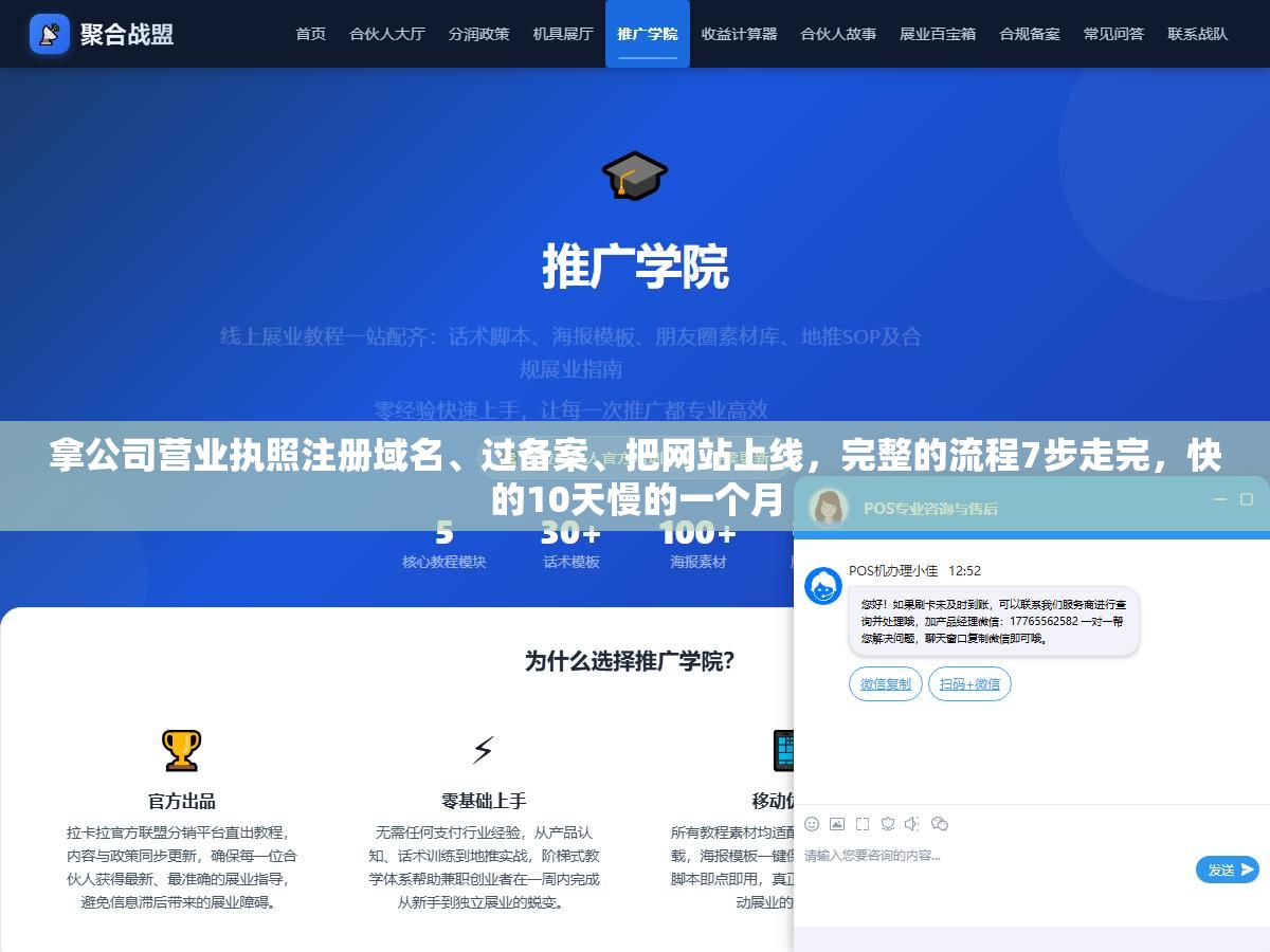 拿公司营业执照注册域名、过备案、把网站上线,完整的流程7步走完,快的10天慢的一个月 2 - 拿公司营业执照注册域名、过备案、把网站上线,完整的流程7步走完,快的10天慢的一个月 - UC建站系统